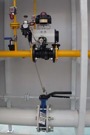 Válvula da parada programada de emergência DN100 para o sistema de encanamento do gás