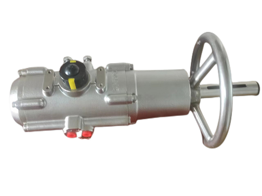 Acionador pneumático de aço inoxidável para ambiente resistente à corrosão