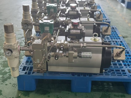 Sistemas de controlo pneumático concebidos sob medida para automação de válvulas industriais