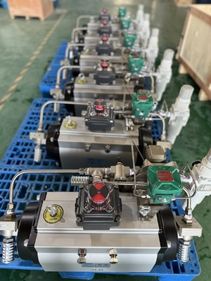 Solução de engenharia personalizada Sistemas de controlo pneumático para automação de válvulas industriais