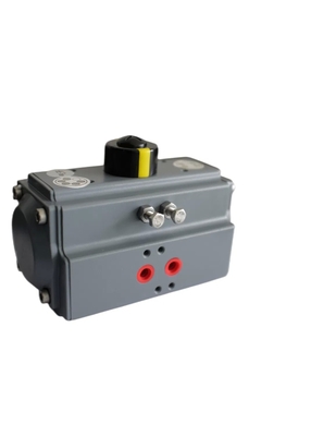 Válvula borboleta pneumática horizontal de 1 a 10 polegadas tipo wafer
