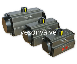 Acionador de pivô de dupla ação de modo de controlo marítimo fabricado em material 316SS 304SS