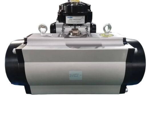 Pneumatic Rack and Pinion Actuator with High Temp Viton Seals Silicone Seals and Hardened Alloy Steel Pinion