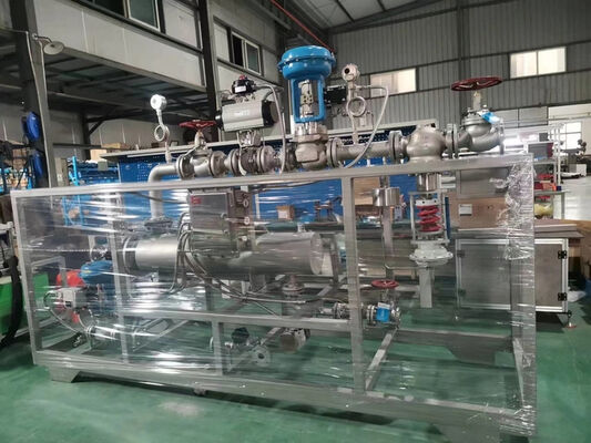 Válvulas montadas em deslizamento com 830 71753 nm de torque do atuador e aço carbono, aço cromo-moly, material do corpo de aço inoxidável para manter, reduzir e aliviar a pressão