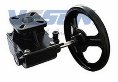Caixa de engrenagens da ultrapassagem manual de Declutchable do ferro fundido para os atuadores pneumáticos da válvula giratória