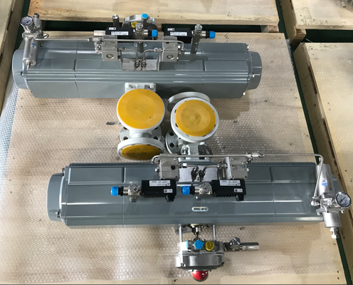 Solução de Pacote de Válvula de Esfera Pneumática Multi-Porta Projetada para Comutação de Alimentação de Reator Químico em Tanque de Armazenamento