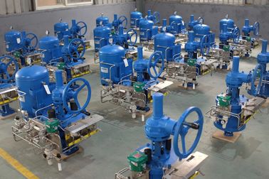 Atuador de acionamento pneumático linear que automatiza a maioria dos tipos de válvulas ascendentes