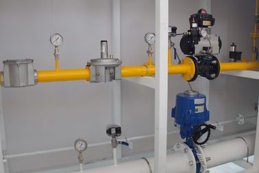 Atuador pneumático de válvulas de tubulação Ferro fundido Pneumático On Off Valve / Two Way Pneumatic Valve Tipo de trabalho pesado