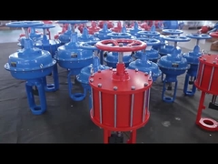 Actuador pneumático de pistão linear para válvula de porta