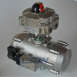 Atuador de aço inoxidável da válvula do retorno da mola, pressão pneumática da barra do atuador 2~8