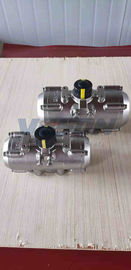 Material de aço inoxidável ativo dobro do atuador pneumático SS304 SS316