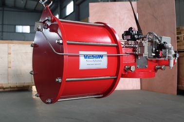 Ferro fundido escocês eficiente alto do atuador pneumático do garfo com design compacto