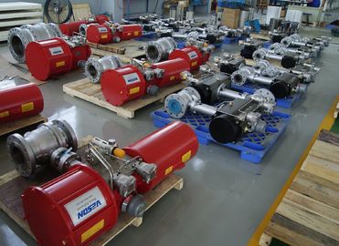 Tipo escocês atuador pneumático do garfo do OEM/atuador pneumático da válvula giratória